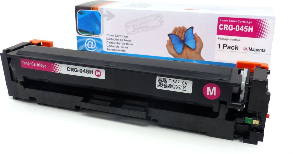 1x Toner ersetzt CRG-045H Magenta
