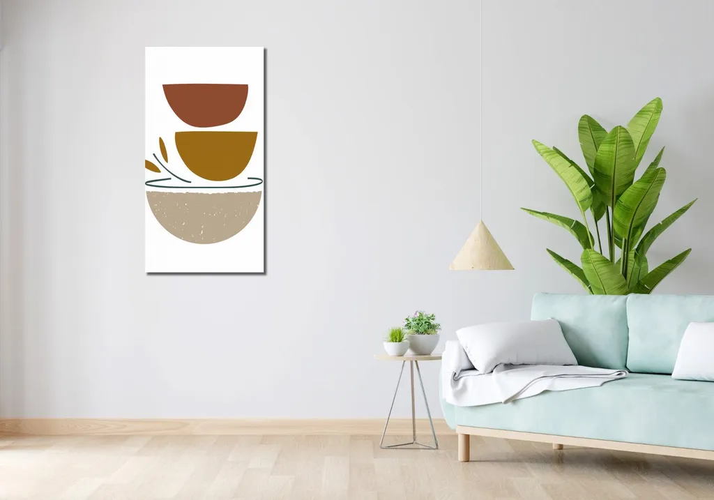 Offerta Quadro 50x100 Forma Coerente | Spedizione Gratuita Wall Art - 2