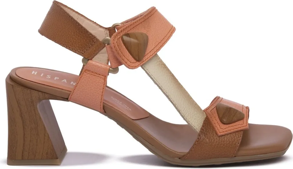 Chaussures Hispanitas cuir marron HV253958CUOI à petit talon chic