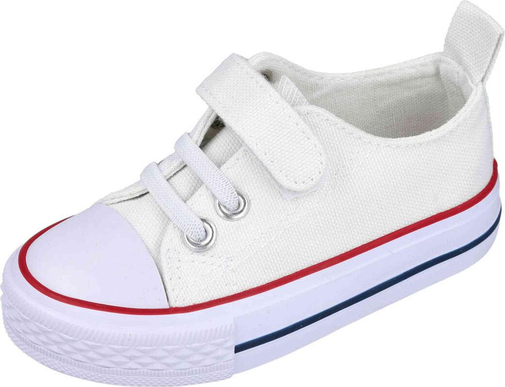 L&R Shoes Canvas Shoes 10070-190640 in White color size 20
