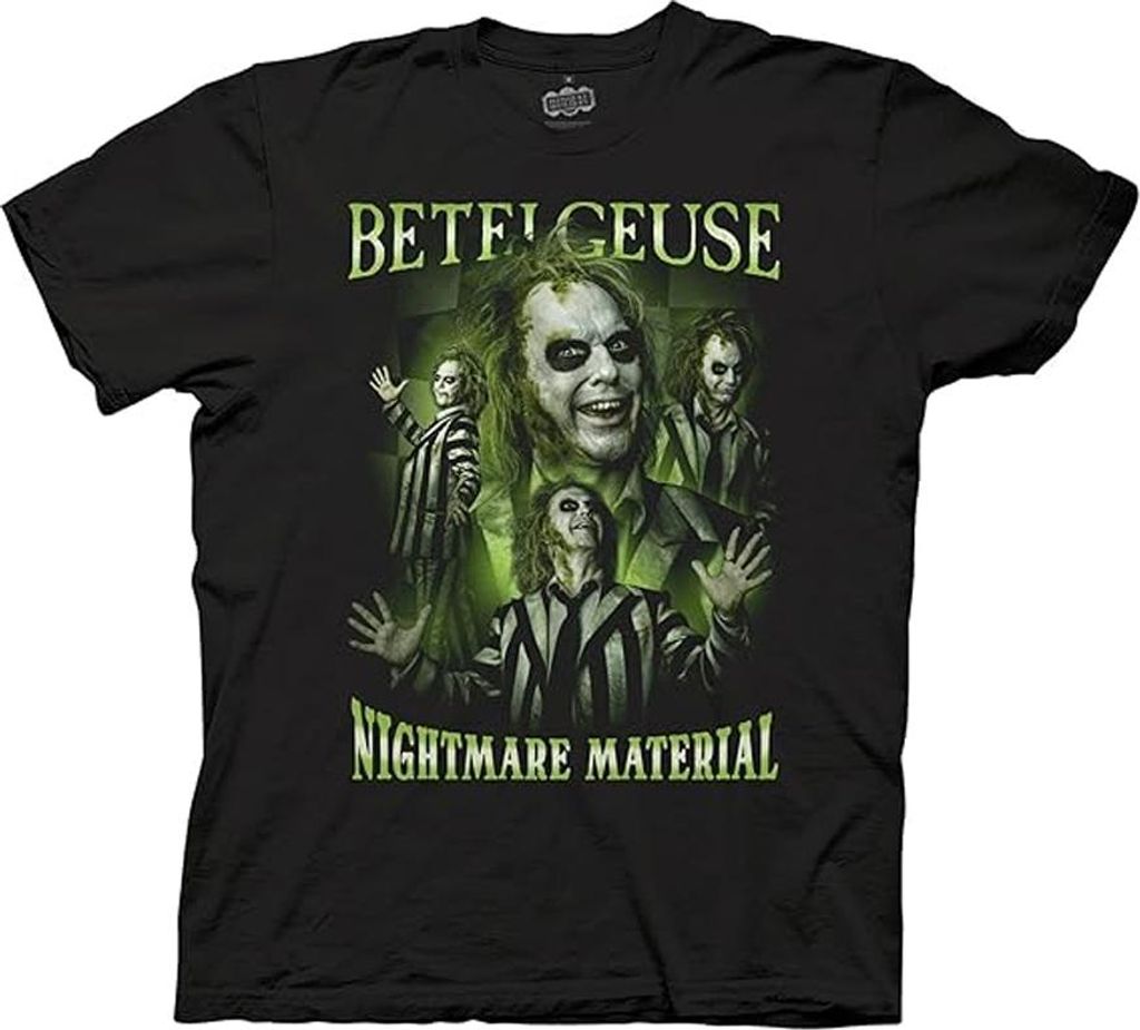 Beetlejuice - "Undead" T-Shirt für Herren/Damen Uni HE3866 (S) (Schwarz)
