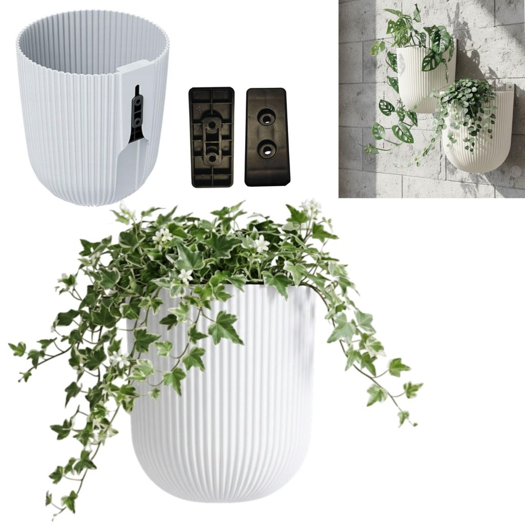 Pot de fleurs suspendu, support mural pour plantes, pot de Image du produit 