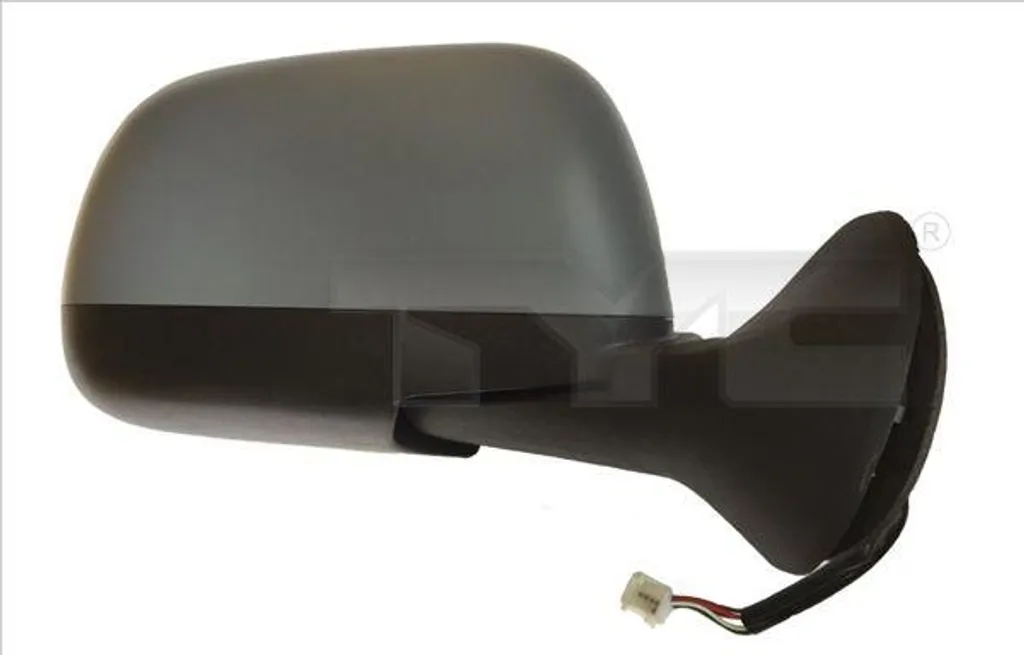 Rétroviseur TYC robuste avec miroir convexe pour Duster 963018251R