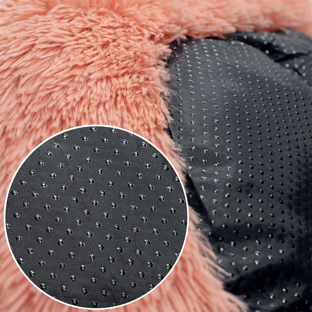 Lionto Letto Cani Design Rosa 120cm: Elegante Cuccia Peluche XL - 3