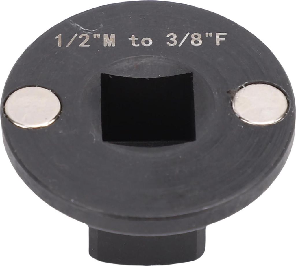 Setzen Sie den Low-Profile-Schlag-Stecknuss-Adapter-Antrieb ein, der hochfestes Metall für enge Räume reduziert, 1/2 Zoll M-3/8 Zoll F
