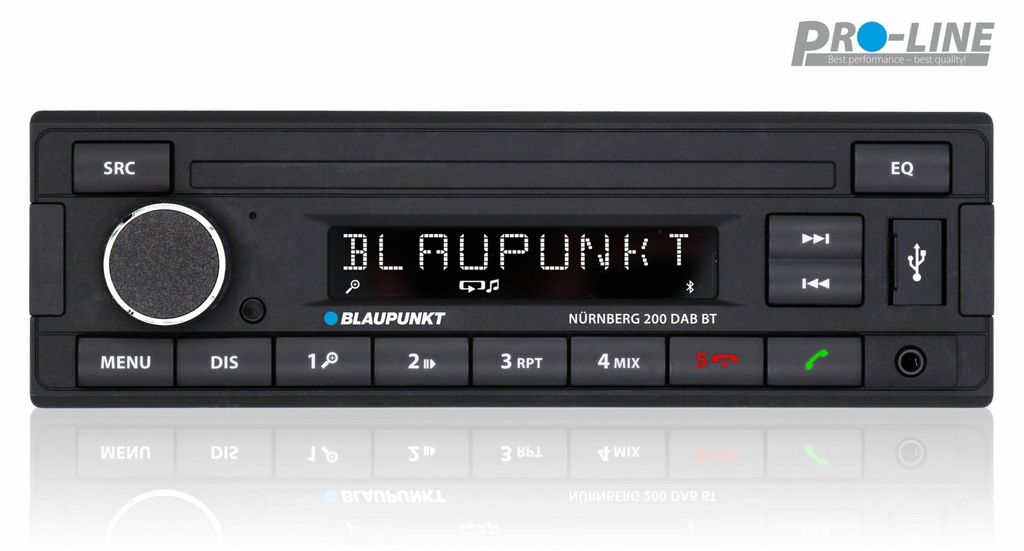 BLAUPUNKT Nürnberg 200 DAB BT (Geringe Einbautiefe, Immagine del prodotto 