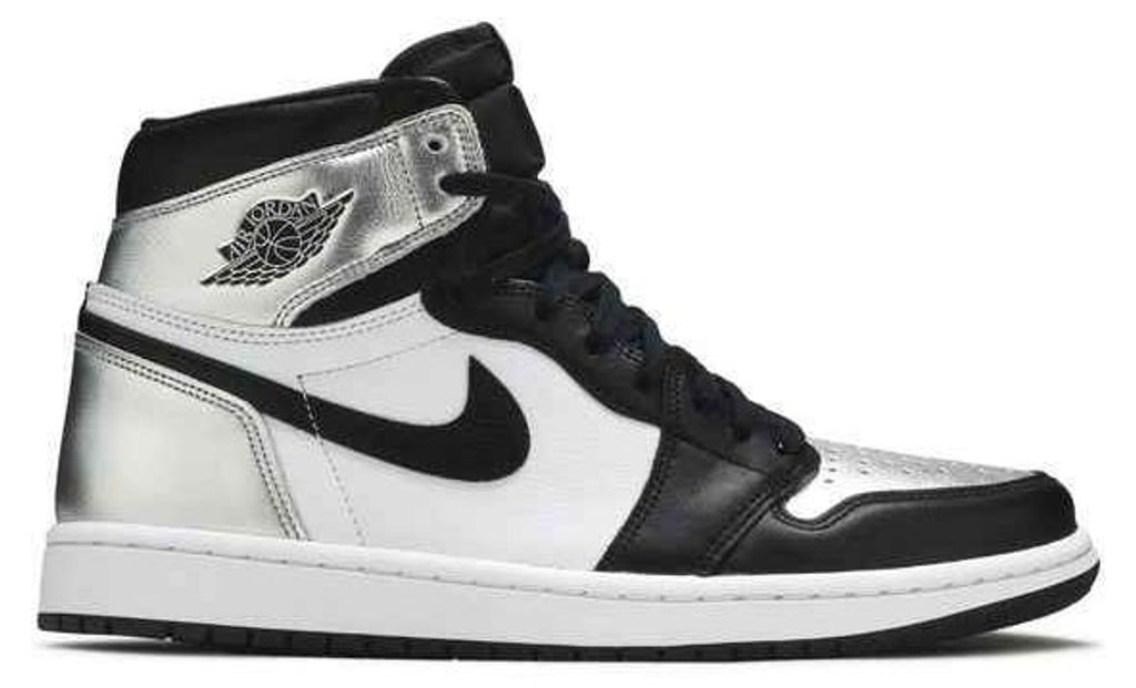 Air Jordan 1 Retro High Silver Toe - EU: 39 Produktbild 