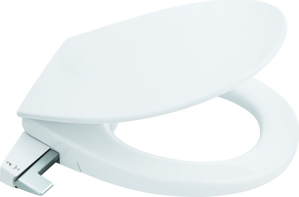Grohe Dusch-WC-Aufsatz Bau Keramik WC-Sitz mit Deckel, alpinweiß