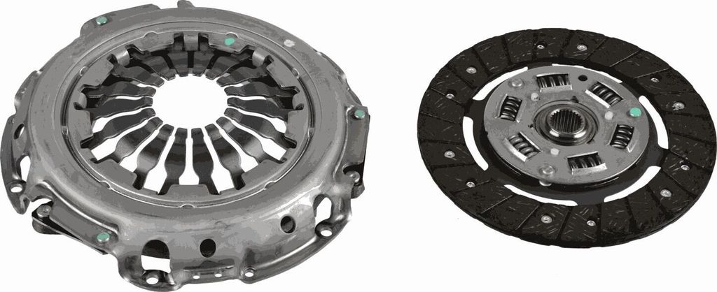 SACHS 3000 950 663 Kupplungssatz OE 6001549054 kompatibel mit Dokker, Lodgy, Logan, Sandero