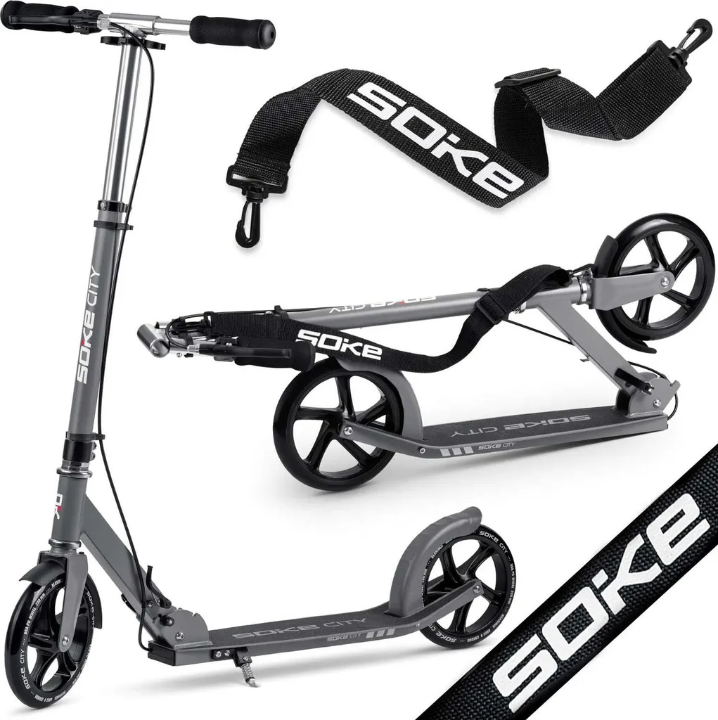Trottinette de Ville pour Trajets Domicile-Travail Pliable et Compacte