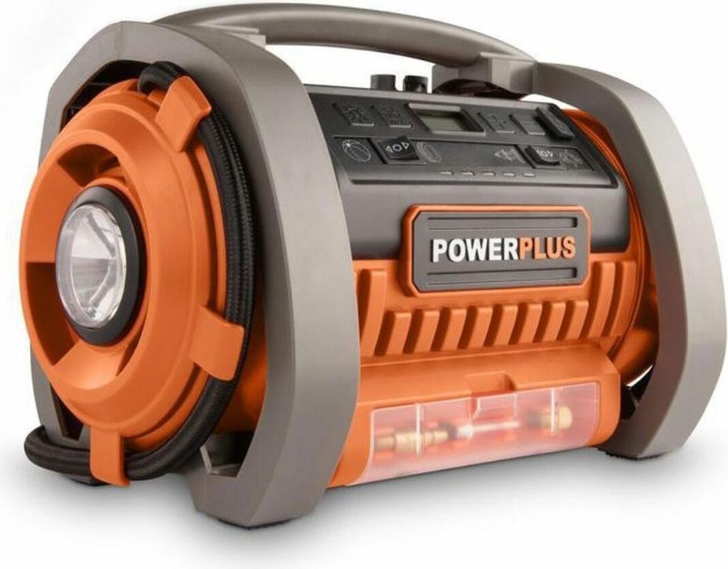 Dual Power Akku Kompressor 20V + 220 V (ohne Akku)