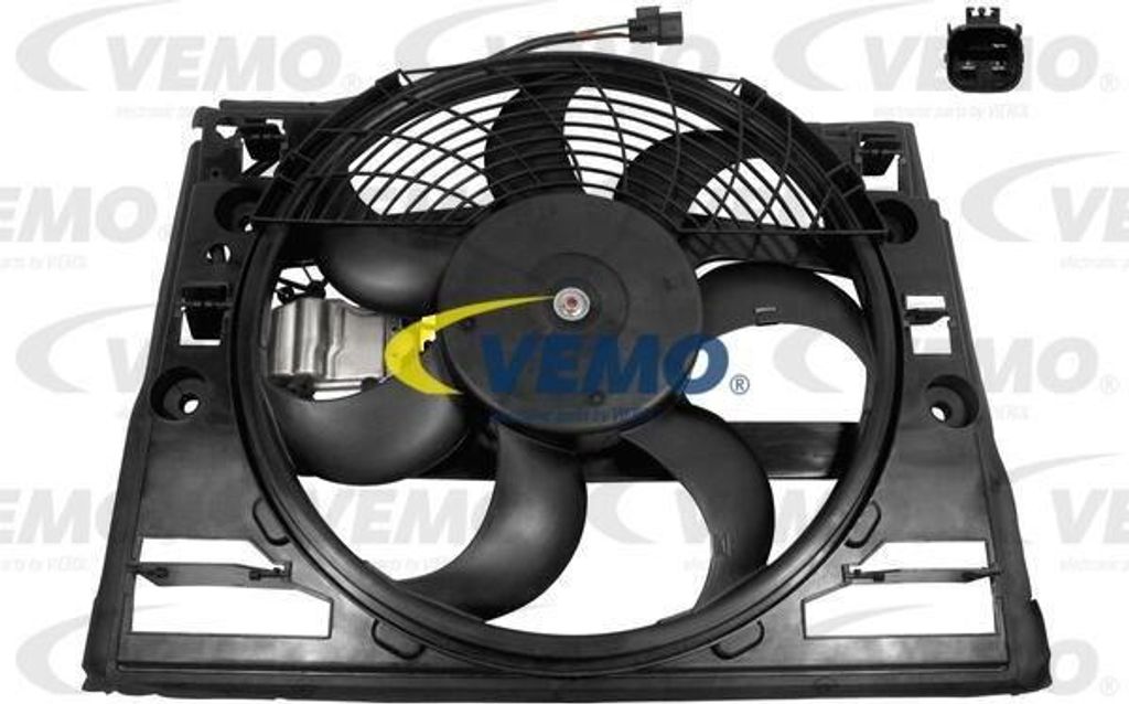 VEMO V20-02-1071 Kühlerlüfter OE 64546988913 kompatibel mit 3er E46