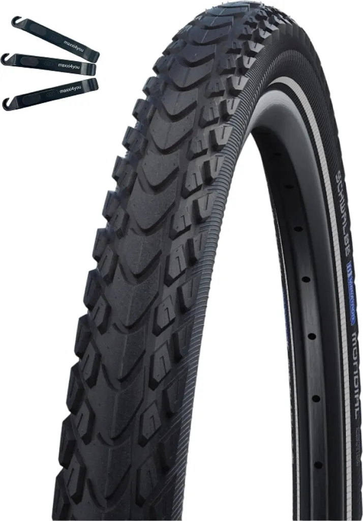 Pneu Schwalbe Marathon Mondial 28x2.00 RaceGuard E-50 avec Démonte-pneu