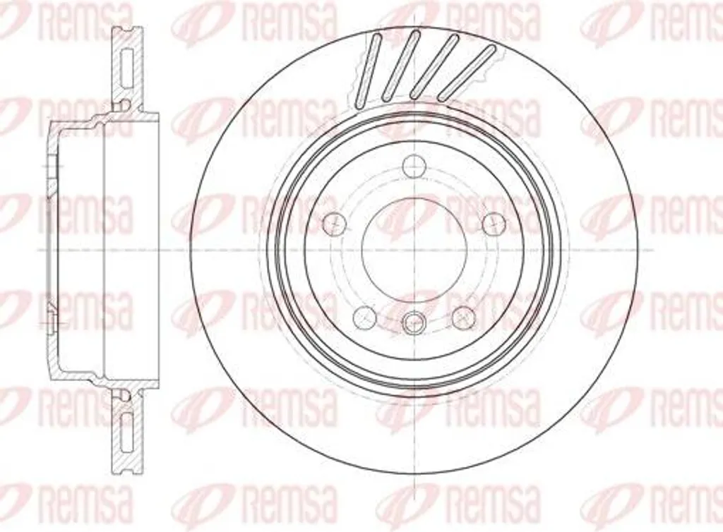 Fini les bruits de freinage avec le disque REMSA 6979.10 pour BMW X3