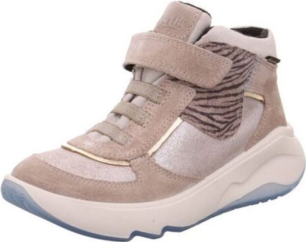 Superfit 1-000632-4000 Mädchen Sneaker Melody Beige, Beige, Gr. 28