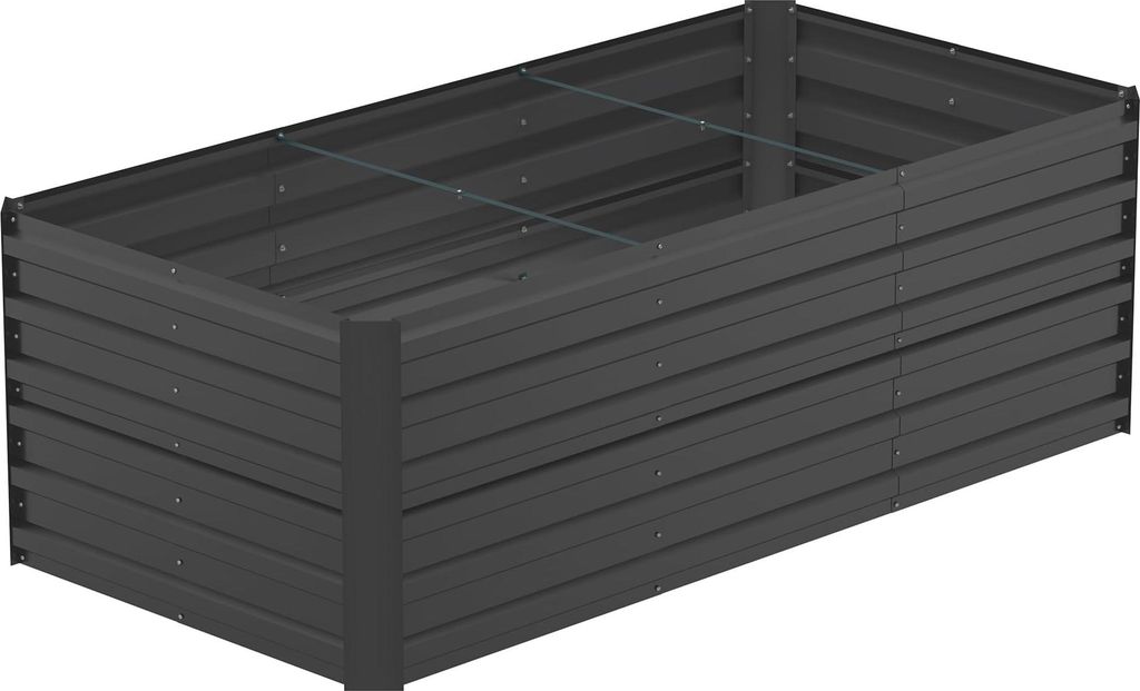 JOIEYOU 180x90x58cm Metall Blumenkübel für Hochbeete, 975L Produktbild 