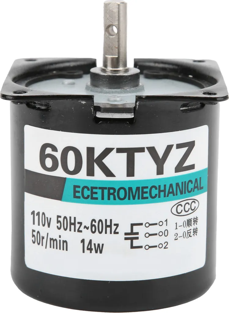 Moteur synchrone XD60KTYZ stable et silencieux 110V 50rpm haute torsion