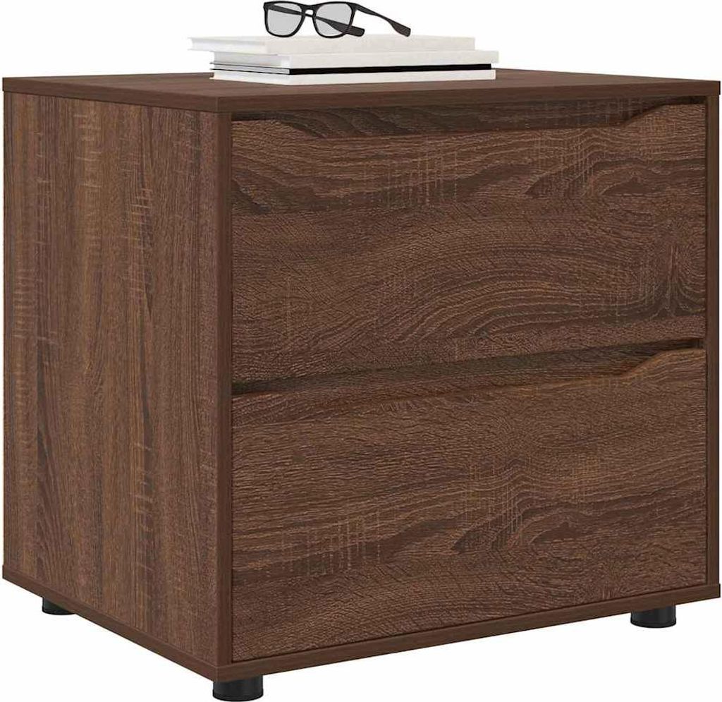 “2026 Modern“ Aufbewahrungsschrank Braun Eichen-Optik 60 x 48 x 57cm - Designermöbel 298840 - Kommoden