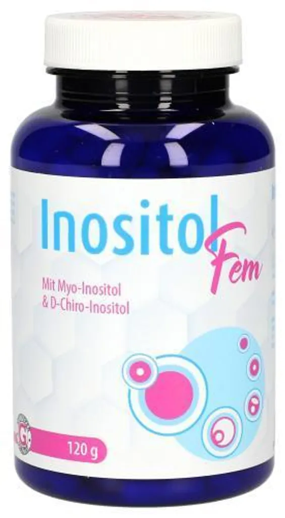 Inositol Fem poudre 120 g haute pureté pour régulation hormonale saine