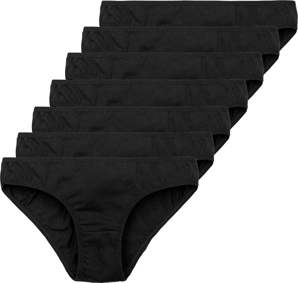 Tazzio Damen Slip 7er-Pack F900 (Schwarz, XXL) Produktbild 