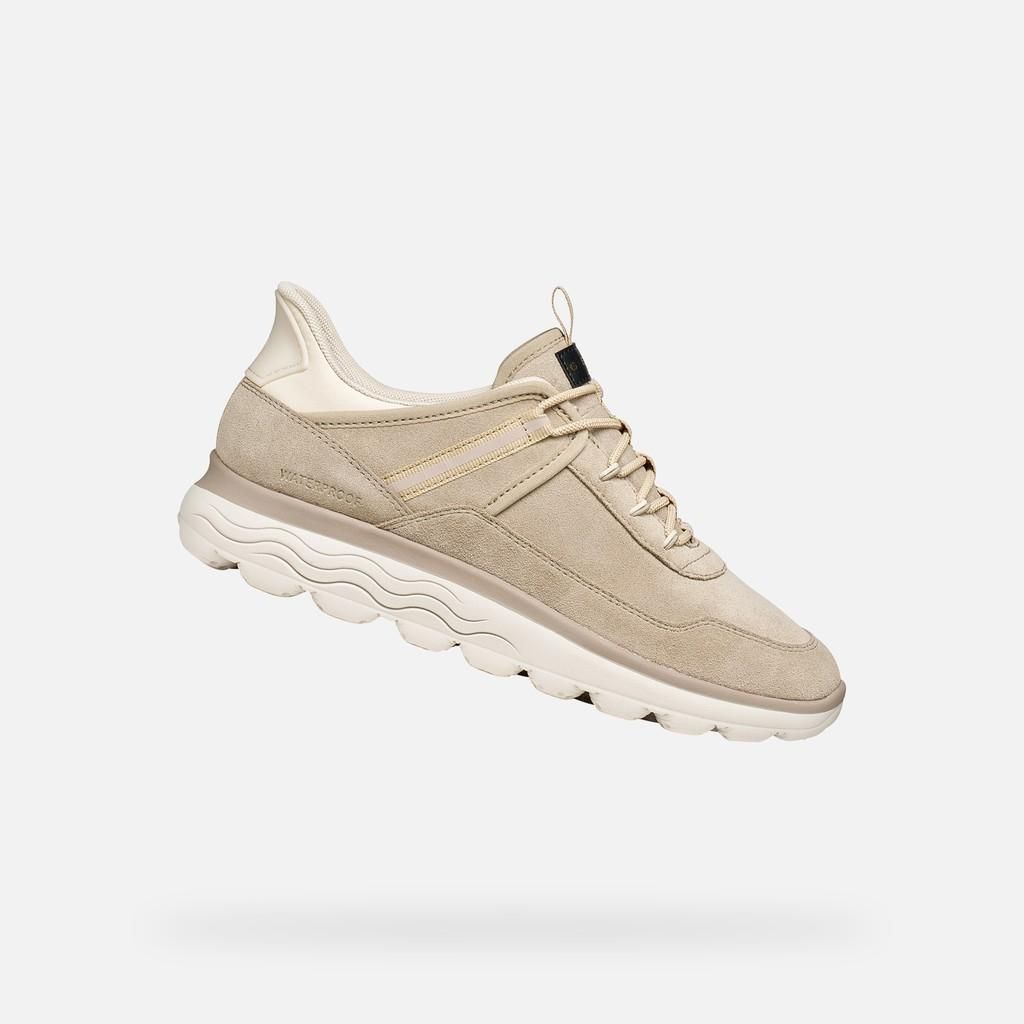 Geox Beige Damen-Sneaker Spherica Plus WPF 39 Produktbild 