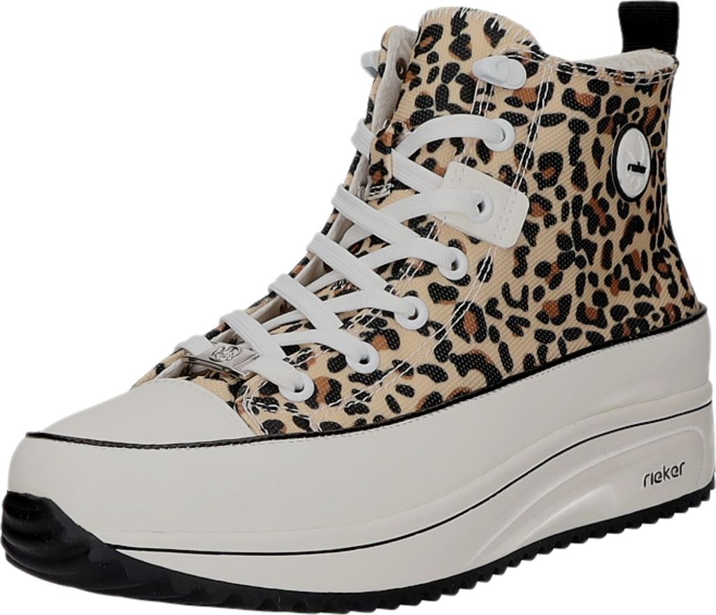 Rieker Knöchelschnürer in beige, Gr. 40 Produktbild 