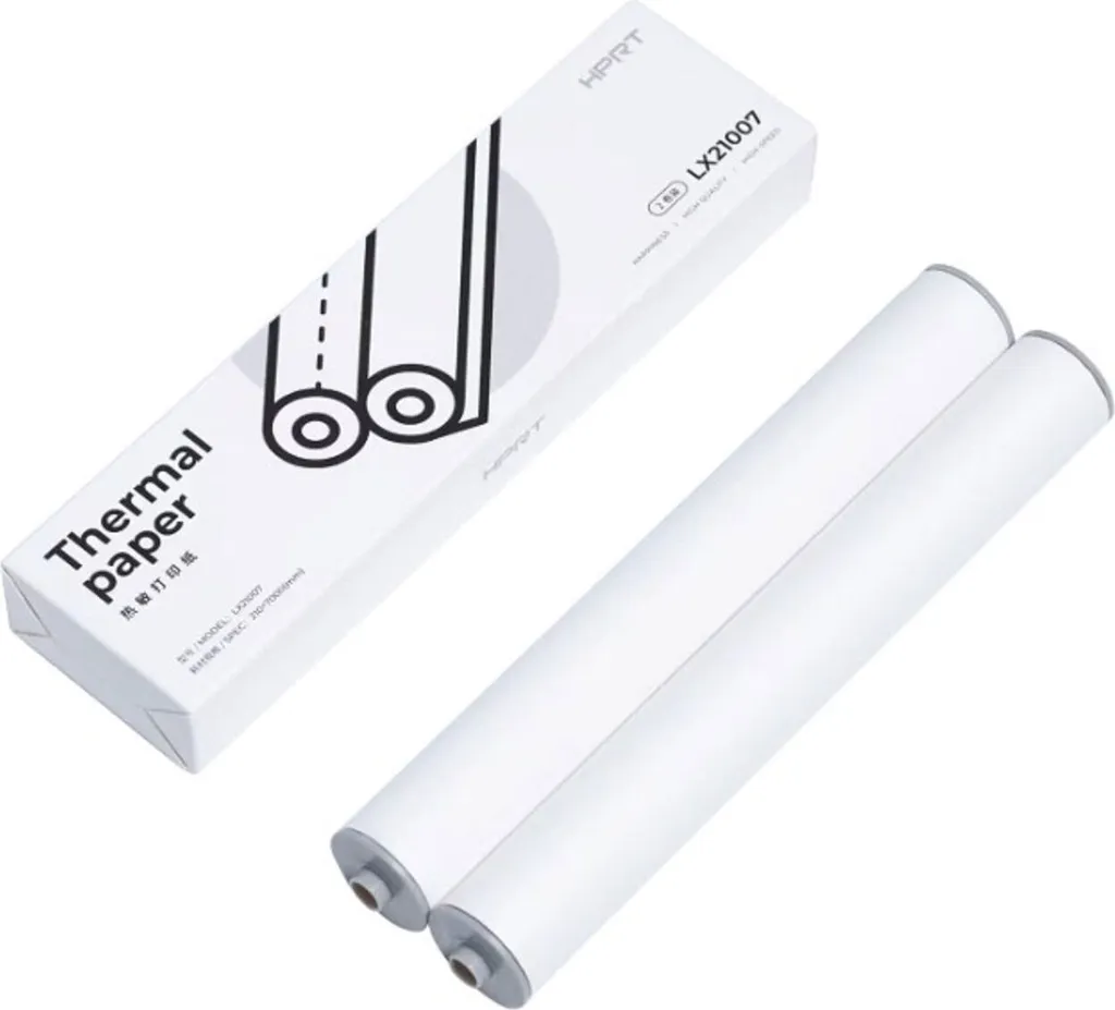 Lot de 2 Rubans de Transfert Thermique A4 HPRT LX21007 pour MT810 Noir