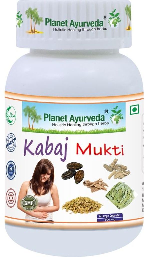 Kabaj Mukti kapsuly - Zápcha, Trávenie - 500mg 60 kapsúl Obrázok produktu 