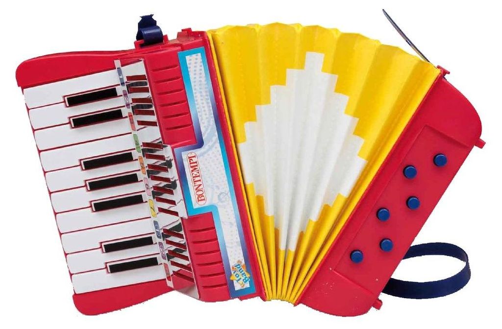 Bontempi Instrument de musique Accordéon à 17 touches Image du produit 