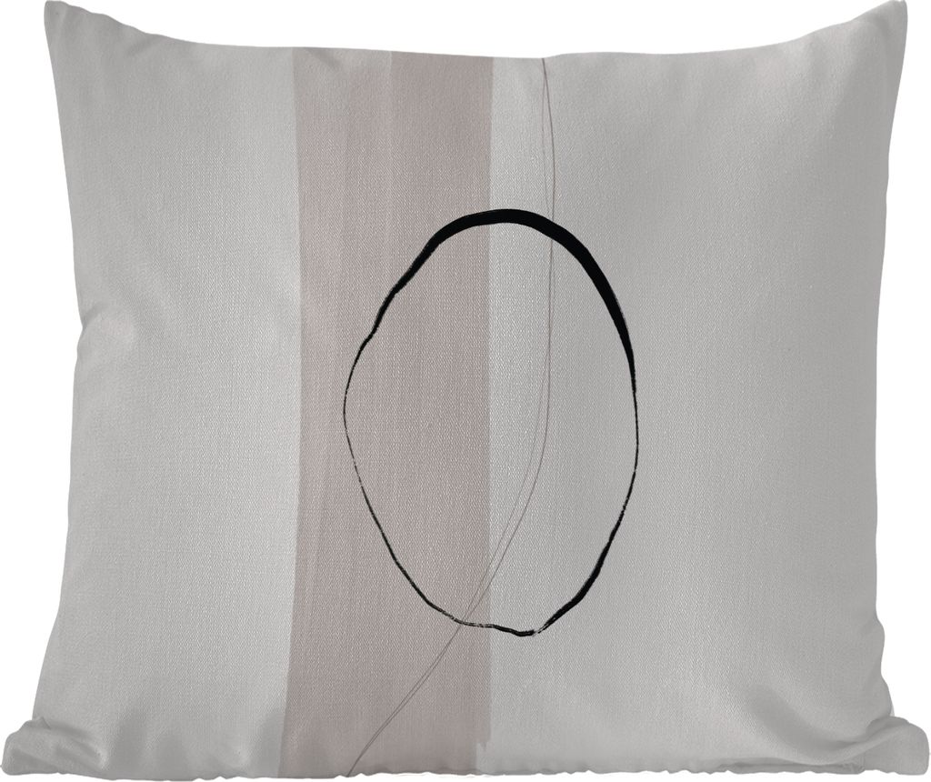 MuchoWow Outdoor Kissen - Abstrakt - Pastell - Design - 50x50 cm - Wetterfest - Lounge Kissen - Komfortabel - Kissen mit Bild