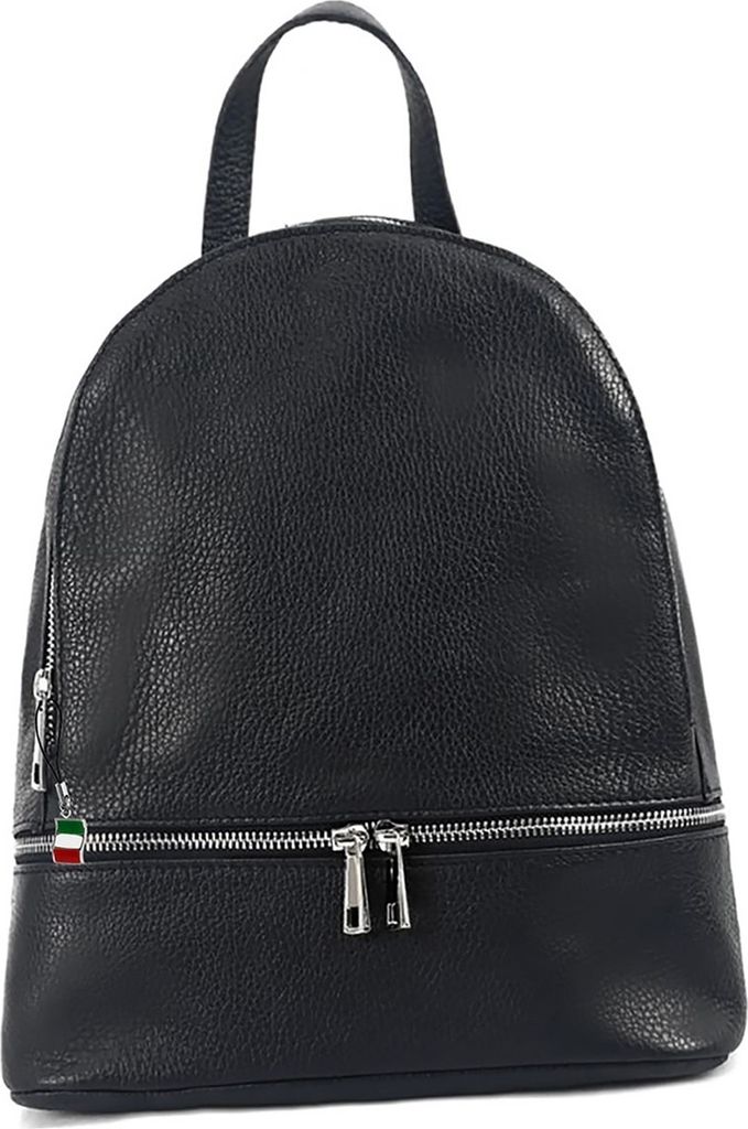 Cityrucksack schwarz Florence Rucksack Leder D2OTF612S