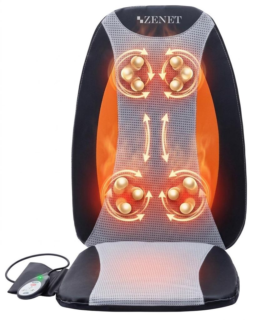 Zenet Zet-824 Shiatsu masážny poťah sedadla s vyhrievaním Obrázok produktu 