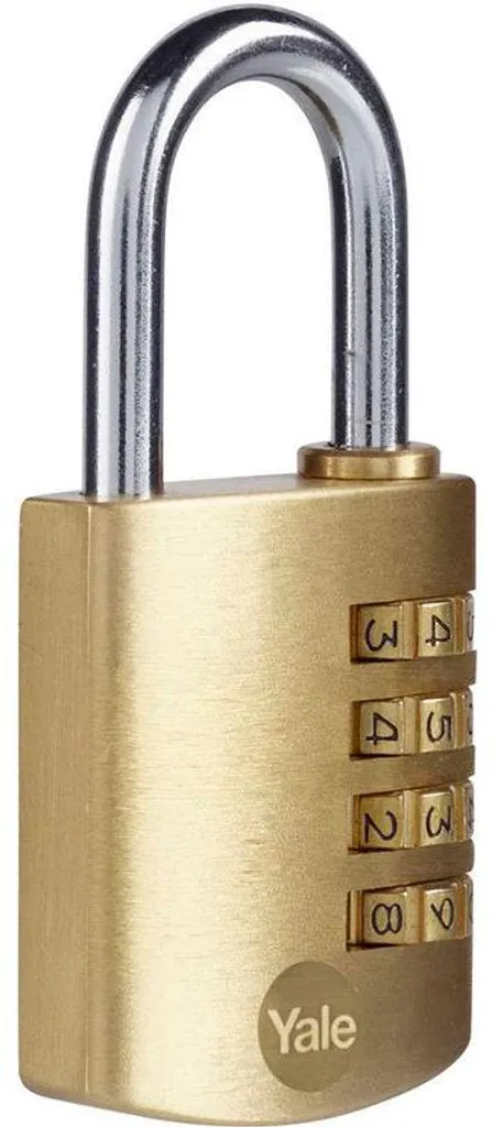 Cadenas Yale Y150B 40mm Haute Résistance en Laiton et Acier Cémenté