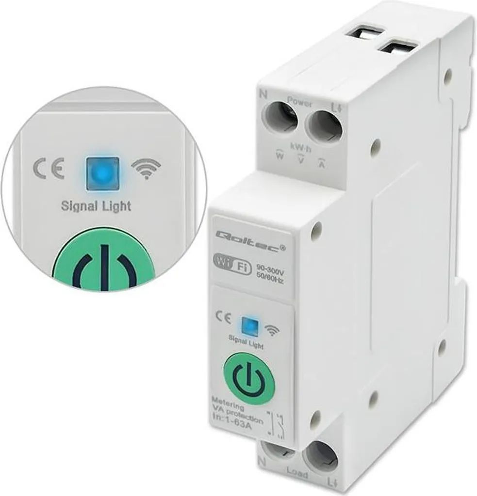 Interrupteur Connecté Rail DIN 63A avec Suivi Consommation Électrique - 4