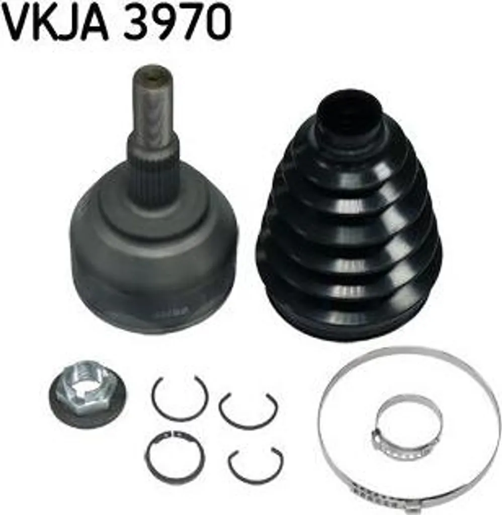 Joint de cardan côté roue SKF VKJA 3970 pour transmission Ford Kuga