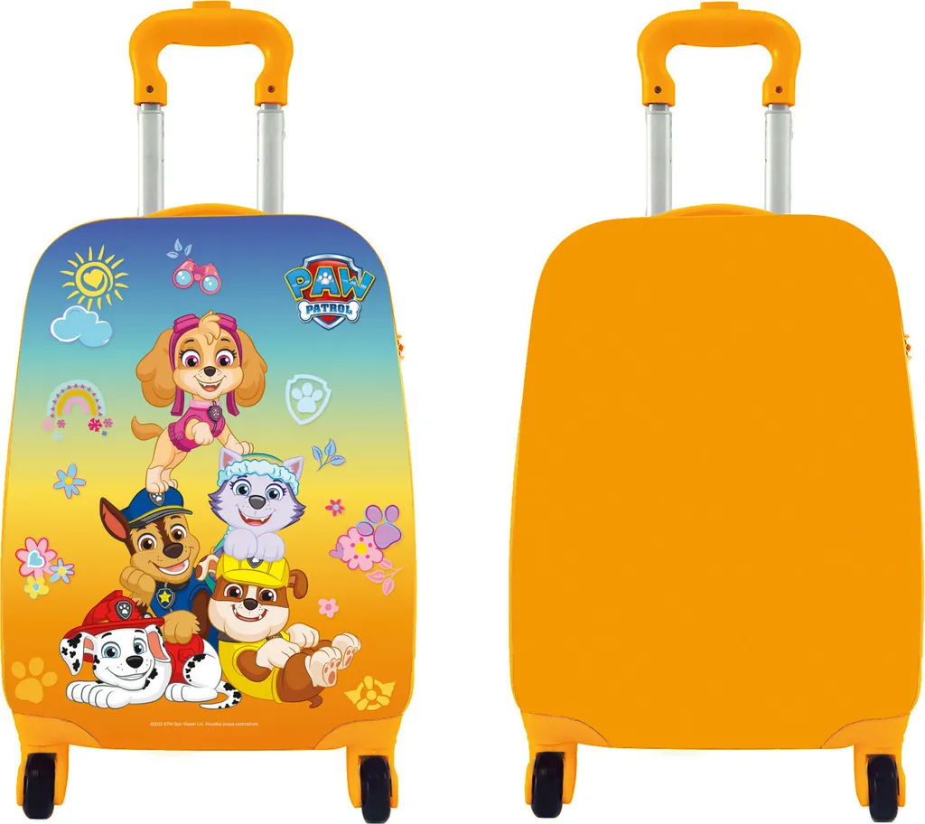 Mallette Patrouille Psi Jaune pour vacances et déplacements en famille