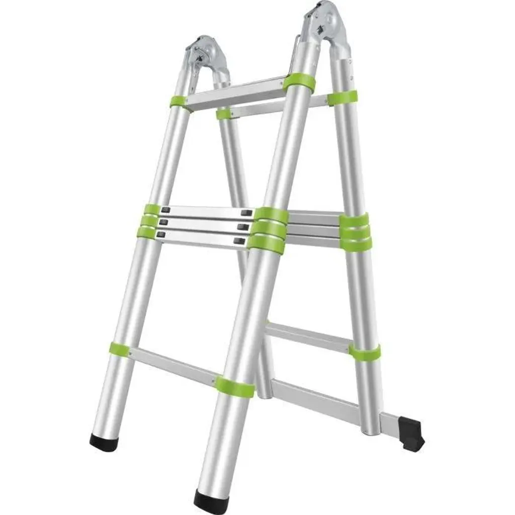 Échelle de Toit Télescopique 3,2m Fieldmann FZZ 4003 Gain de Place