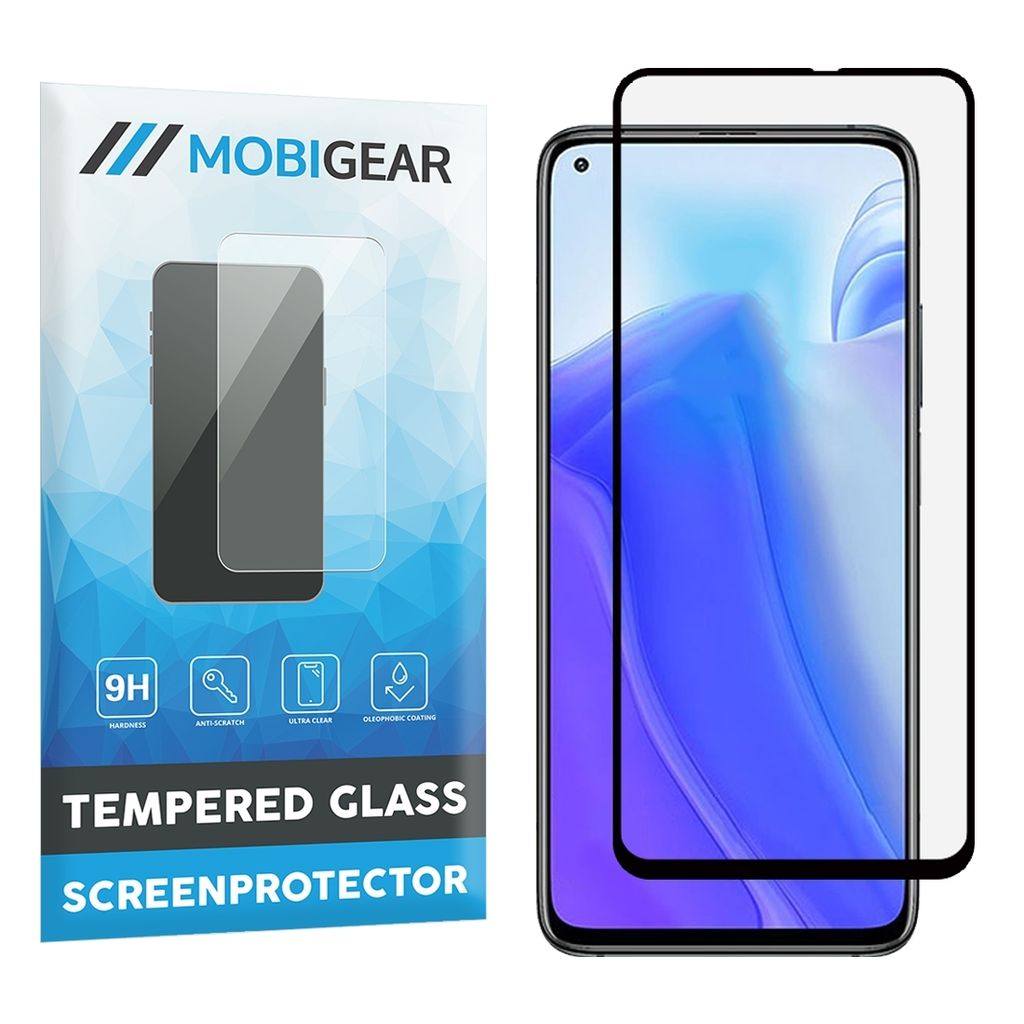 Mobigear Premium 9.98 Xiaomi Mi 10T Pro Panzerglas Gehärtetes Glas Displayschutz - Hüllenfreundlich - Schwarz (3er Pack)