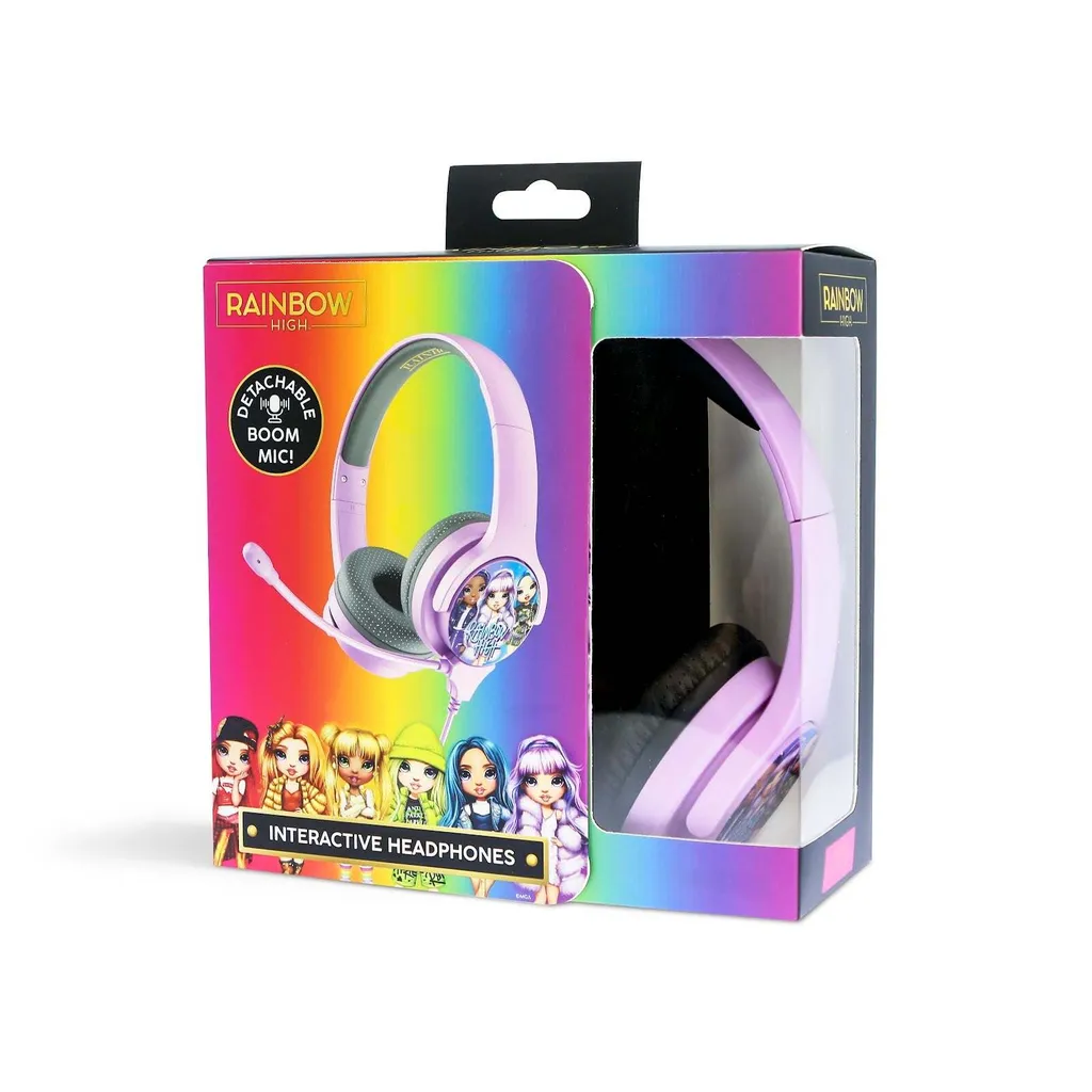 Casque Rainbow High Junior avec Micro et Limiteur de Volume 85dB