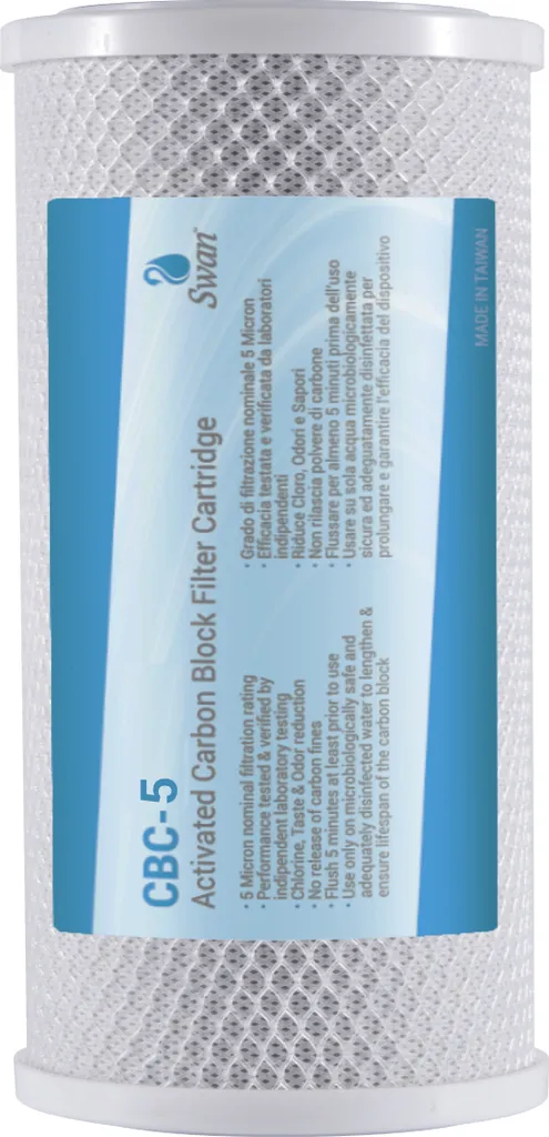 Cartucce Acqua Bellerofonte CTO 5" | Salute e Gusto in Cucina