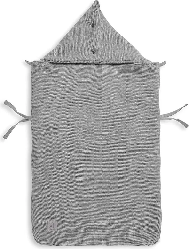 Sac de couchage bébé Jollein Basic Knit Gris pierre - Maille ultra douce - 11