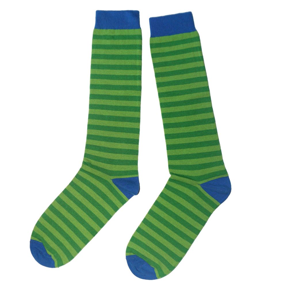 Kinder Kniestrümpfe aus Baumwolle Große Ringel Kiwi Größe 31-34