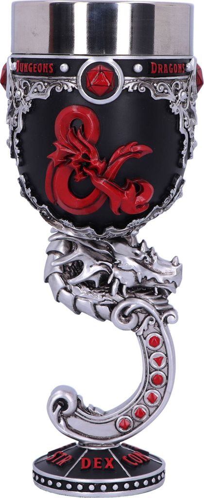 Goblet z Logo Dungeons & Dragons – Ręcznie Malowany Puchar Image du produit 