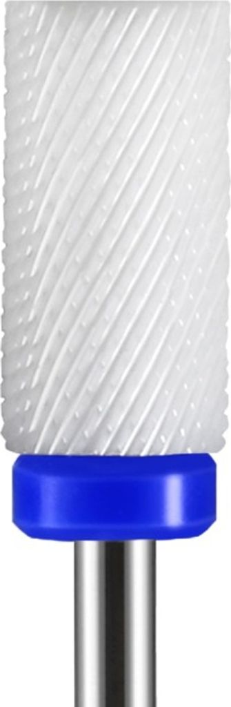 Premium Nagelfräser Bit Keramik 2.35mm Zylinderförmig Gelnägel Medium Acrylnägel Schleifen Acryl