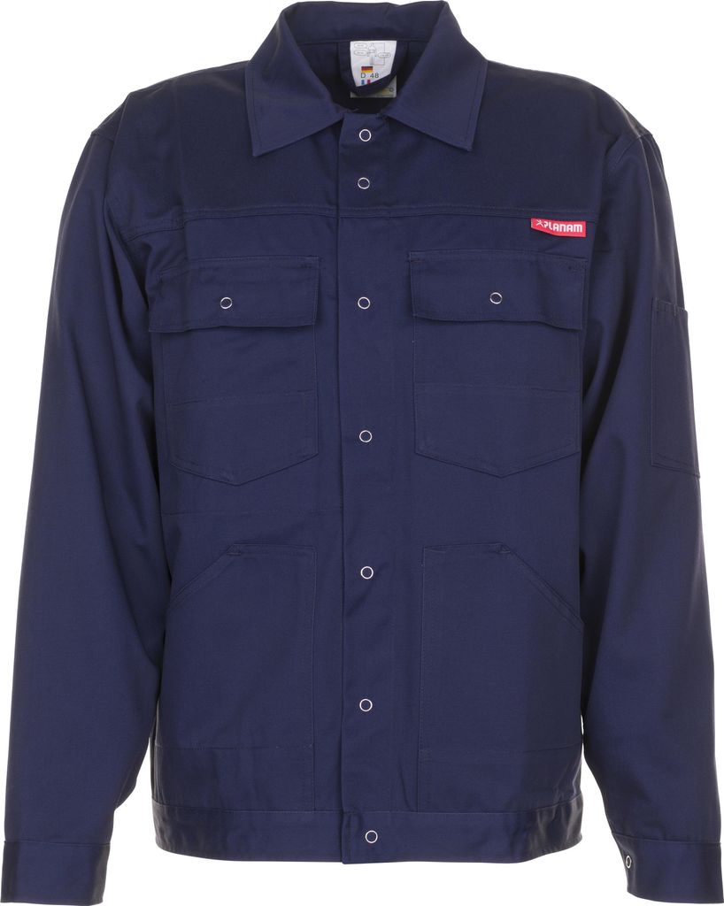 Größe 102 Herren Planam MG 260 Bundjacke hydronblau Modell 0814