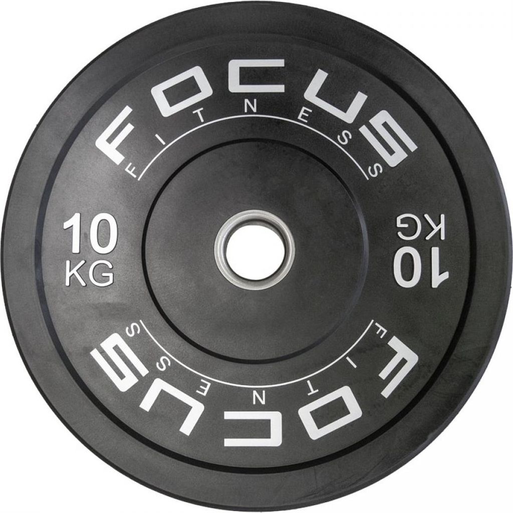 Olympische Hantelscheibe 50 mm - Focus Fitness Bumper Produktbild 