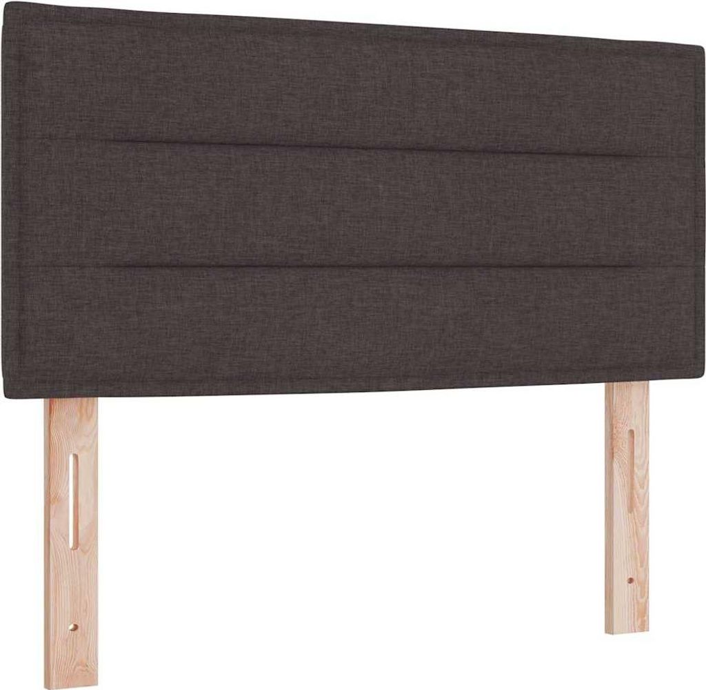 vidaXL Kopfteil Dunkelbraun 90 cm Stoff