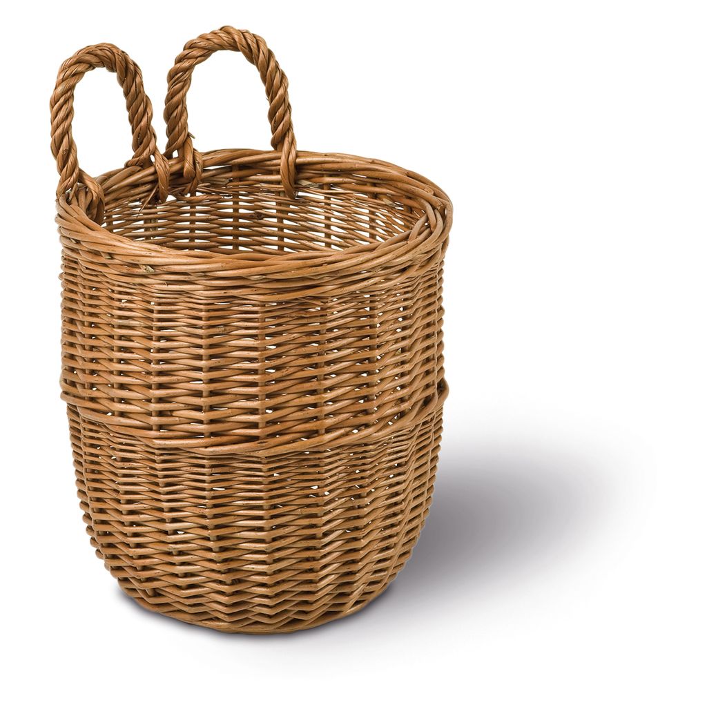 Gartenkorb - Ø 23cm x H 23/29cm, Pflückkorb, Allzweckkorb, Produktbild 