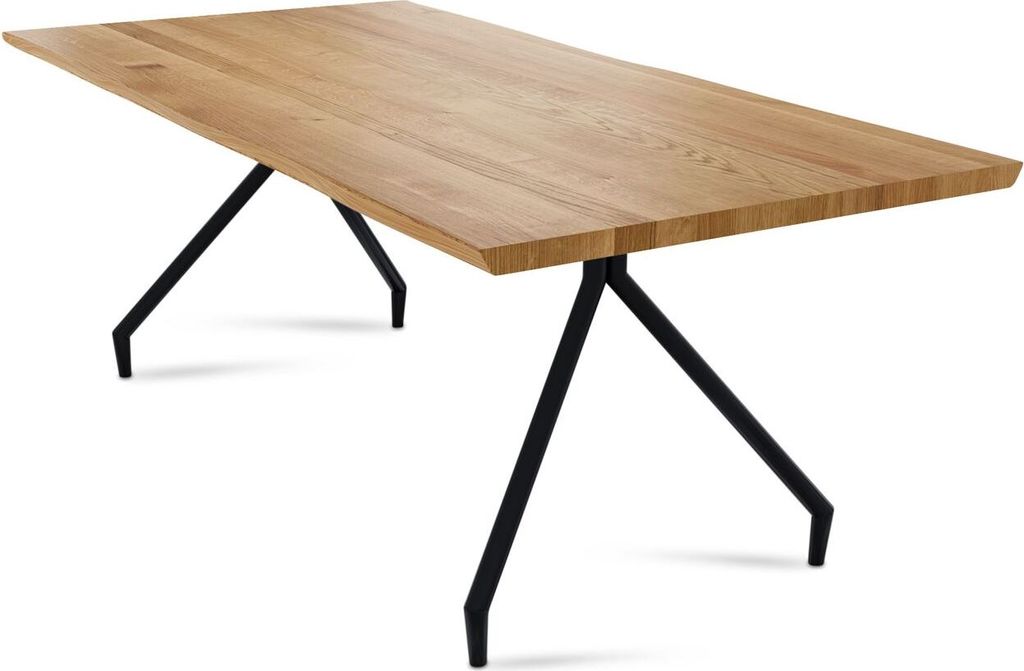 Esstisch Daisie 7 220x76x100 Esszimmertisch Massivholz Wildeiche