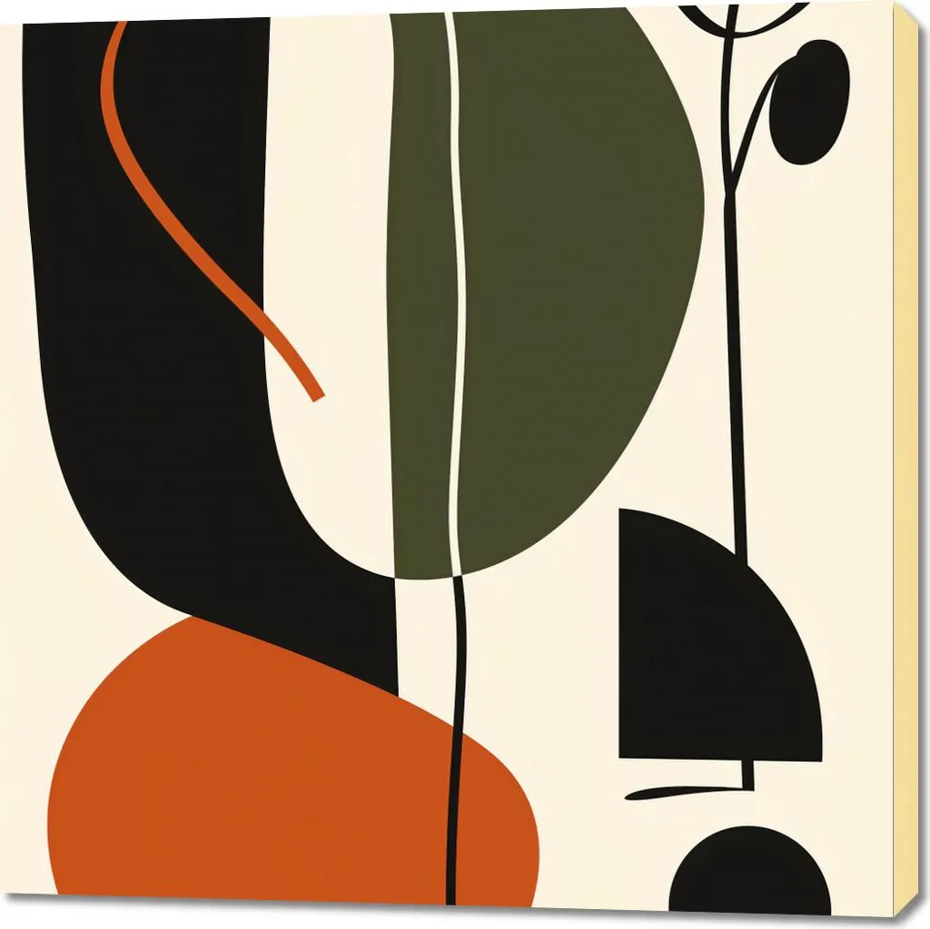 Quadro Moderno Sinfonia dell'Incisione 100x100 - Arredo Design Parete